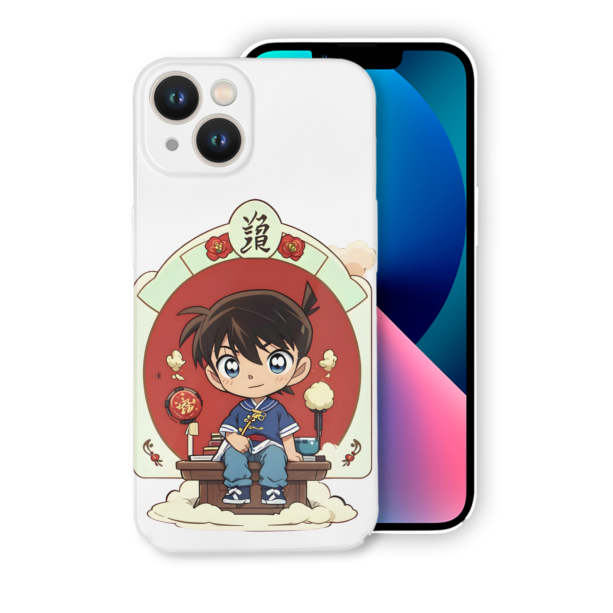 （画像用） 名探偵コナン 江戸川 コナン Detective Conan Conan Edogawa 【iPhone 14シリーズ対応】ハードケース
